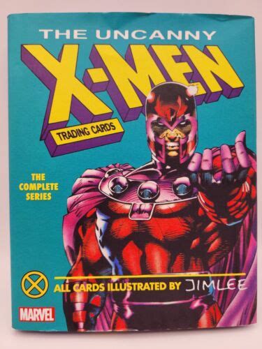 Uncanny X Men Trading Cards The Complete Series Hardcover By