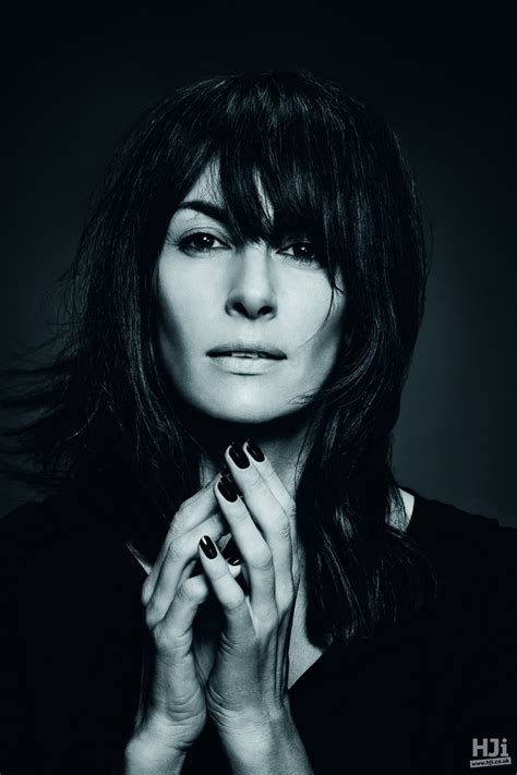 Long Brunette With Fringe