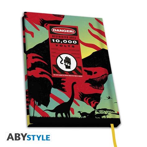 JURASSIC PARK Cahier A5 Royaume Des Dinosaures