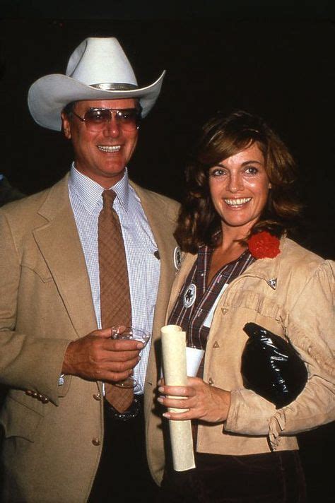 Dallas Larry Hagman And Linda Gray Ideas Linda Gray Larry