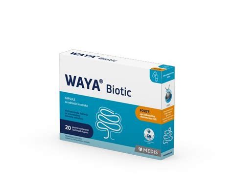 WAYA Biotic Kapsule Za Odrasle In Otroke 20 Kapsul Celjske Lekarne