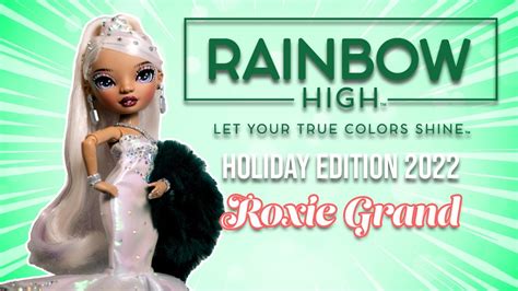 How To Remove Tinsel Rainbow High Holiday Edition Roxie Grand