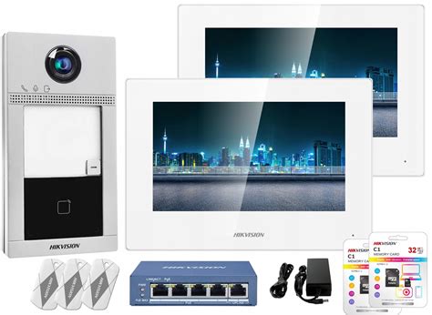 Wideodomofon Wifi Domofon Hikvision Ds Kis S W Wideodomofon Ip