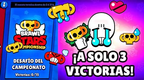 Como NO Ganar el Desafío del Brawl Stars Championship a 3 partidas de