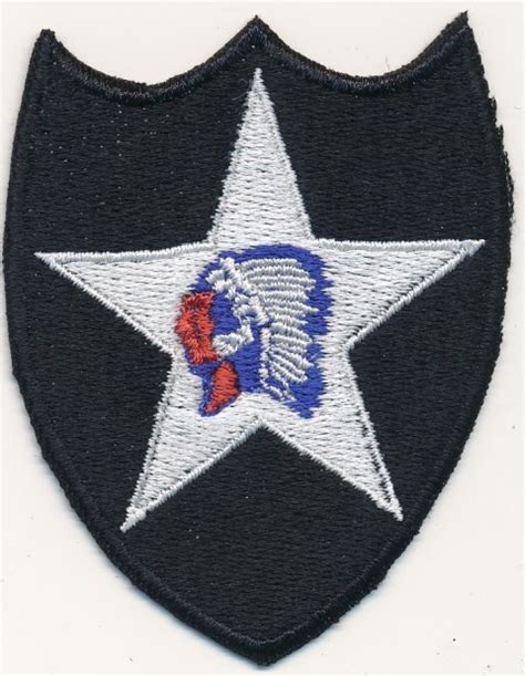 2nd Infantry Division patch WW2 US Army – Murphs Militaria