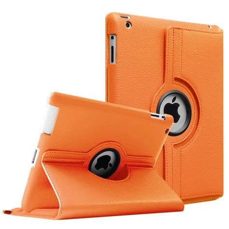 Case For iPad 4 Model A1458 A1459 A1460 Cover 360 Degree Rotation PU ...