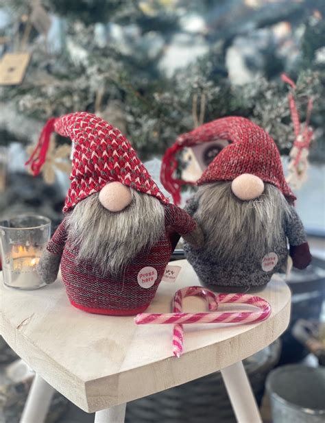 Dancing And Laughing Christmas Gonks Pretty Little Homewares