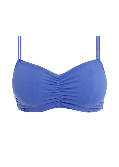 Biustonosz kąpielowy Freya JEWEL COVE AS7239PLE Uw Bralette Bikini Top Plain Azure Plain Azure