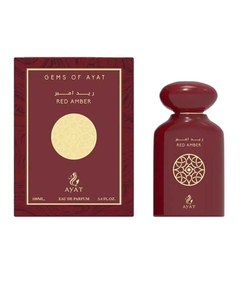 Eau De Parfum Red Amber Ayat Perfumes 100 Ml