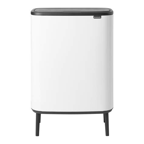 Brabantia Bo Touch Bin Hi Afvalemmer X L Wit Kopen Shop Bij Fonq