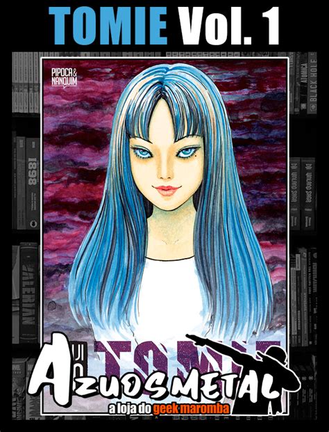 Tomie Vol 1 Junji Ito Mangá Pipoca Nanquim