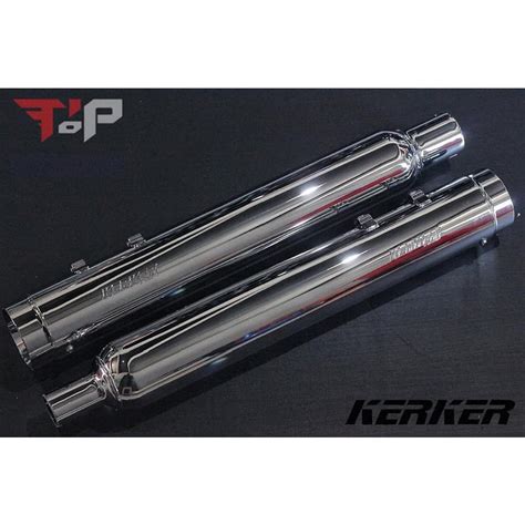 Kerker Stout Chrome Slip On Exhaust Knalpot Harley Davidson Lazada