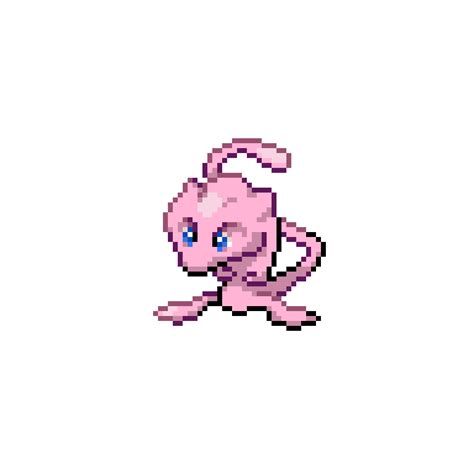 Mew Gen1 Sprite by RetroNC on DeviantArt