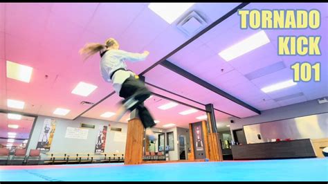 Step By Step Guide How To Execute The Tornado Kick In Taekwondo Youtube