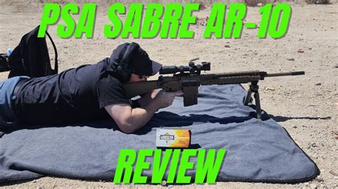 Psa Sabre Ar 10 Rifle Forged 20 308 Review The M110 Clone Is Here Youtube