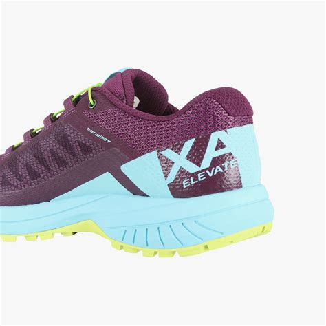 Tenis Salomon Xa Elevate Fem Roxo Azul Ecotrek Loja De Montanha