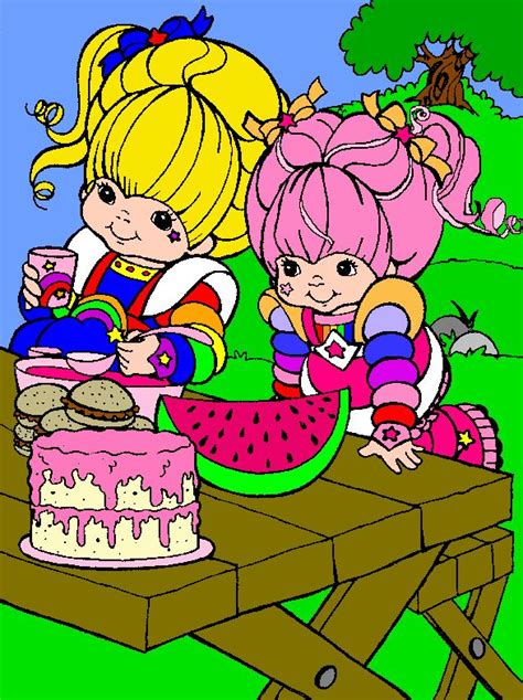 Tickled Pink And Rainbow Brite By Shy Anne Deviantart On