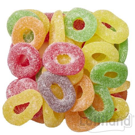 Gummi Fruit Rings Kg Lolliland