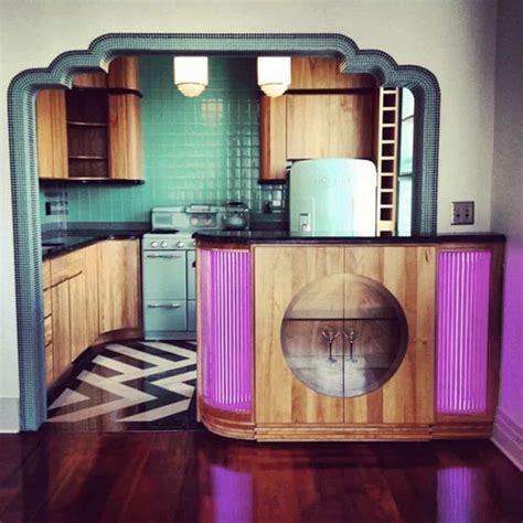 Creating The Elegant Art Deco Kitchens Art Deco Kitchen Miami Art