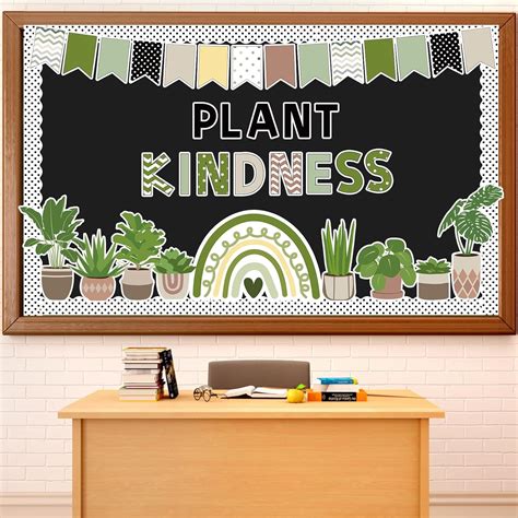 Zoiiwa 98 Pcs Summer Greenery Bulletin Board Decorations