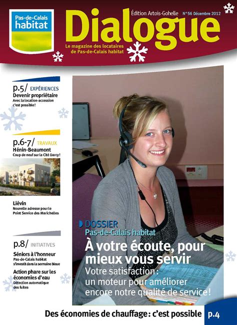 Calam O Edition Artois Gohelle Dialogue Le Magazine Des Locataires