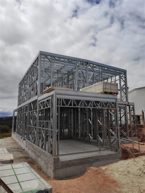 6 casa lsf estrutura aço leve bloken casa lsf Bloken Construção em