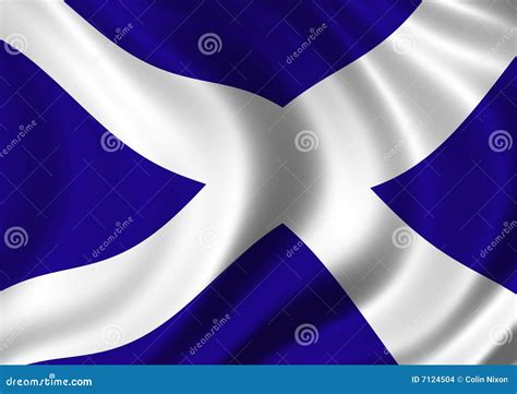 Saltire Flag Stock Images - Image: 7124504