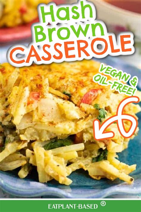 Hash Brown Vegan Breakfast Casserole Eatplant Based