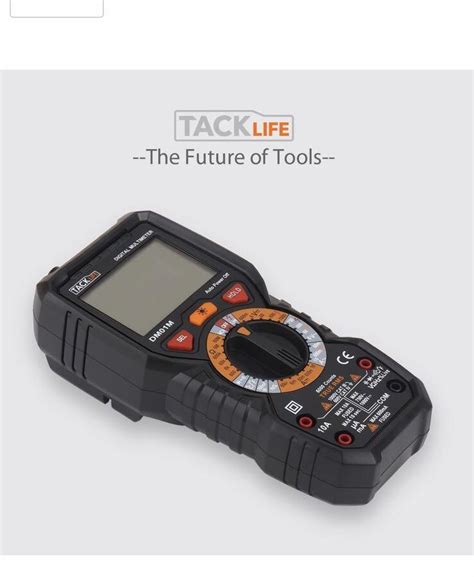 Tacklife Classic Digital Multimeter Health Nutrition Health