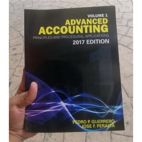 Advanced Accounting Volume By Guerrero Shopee Philippines