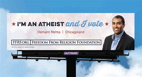 ‘friendly Atheist Stars On Secular Voter Billboard July 4 Ads In