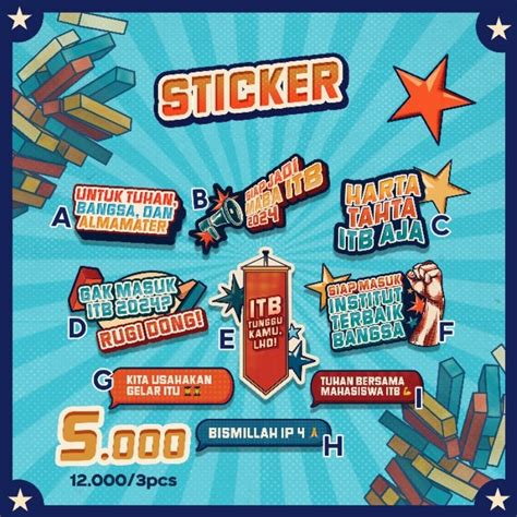 Jual Sticker Meme Itbsticker Semangat Masuk Itb Shopee Indonesia