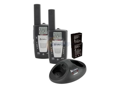 Cobra LI 6500 2WXVP GMRS FRS 2 Way Radio Value Pack With 20 Mile Range