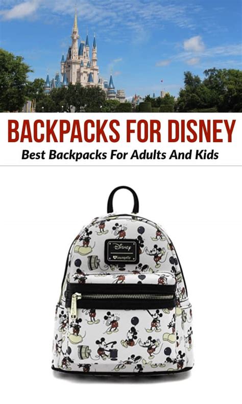 MUST READ-Best Backpacks For Disney For Adults And Kids - Follow Me Away