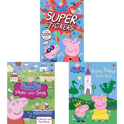 Peppa Pig Super Stickers Activity Book Peppa Pig Hide And Seek A