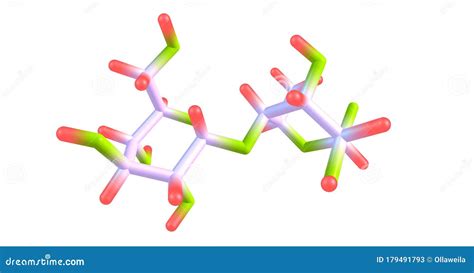 Maltose Molecule With Chemical Formula Stock Photography | CartoonDealer.com #22818626