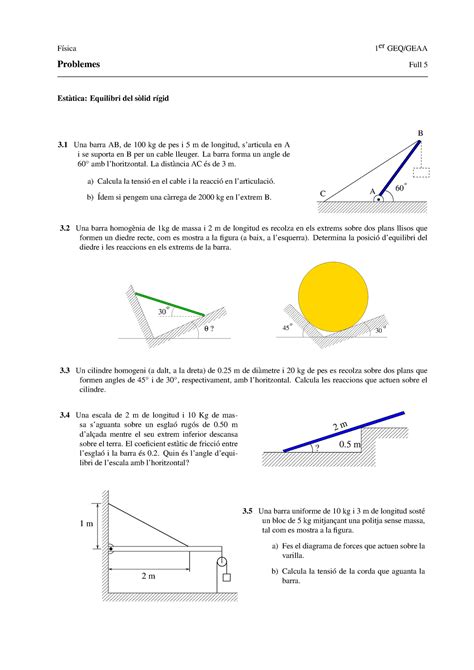 Equilibri Exercicis Resolts F Sica Er Geq Geaa Problemes Full