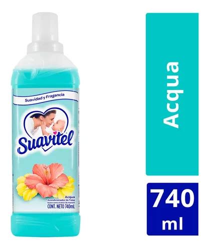 Suavizante De Telas Suavitel Cuidado Diario Acqua 740ml Mercadolibre