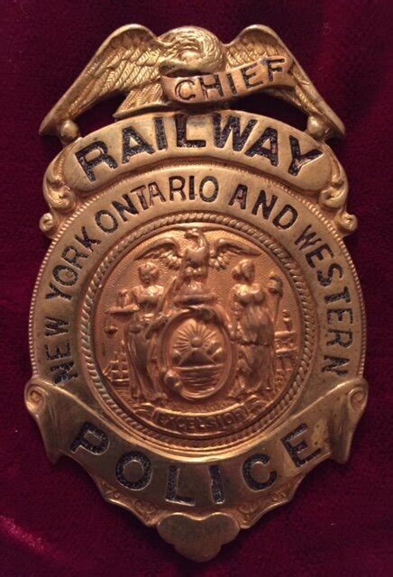 Research — Railroad Police Badges