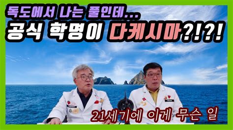 종자tv 독도특집 1탄 독도에서 나는 풀이 다케시마라고 혈압주의 김태완교수 한경국립대학교 종자tv 종자 종자