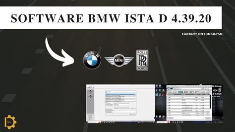 BMW ISTA D 4 39 20 Full Data Programming Dtools YouTube