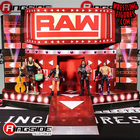 Raw Entrance Stage Pop Up Wwe Toy Wrestling Playset By Wicked Cool Toys