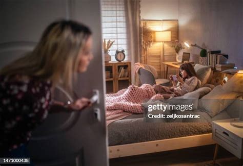 Mom Peeking Door Photos And Premium High Res Pictures Getty Images