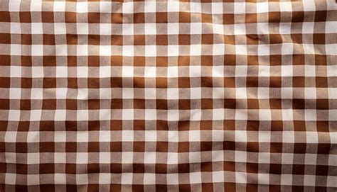 brown  white checkered fabric texture soft rustic feel background
