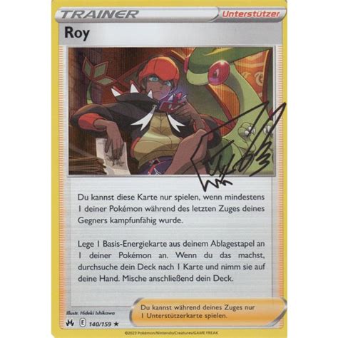 Roy Holo Zenit Der K Nige Pokemon Karte G Nstig Kaufen