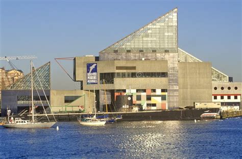 National Aquarium and Inner Harbor, Baltimore, Maryland Editorial Photo ...