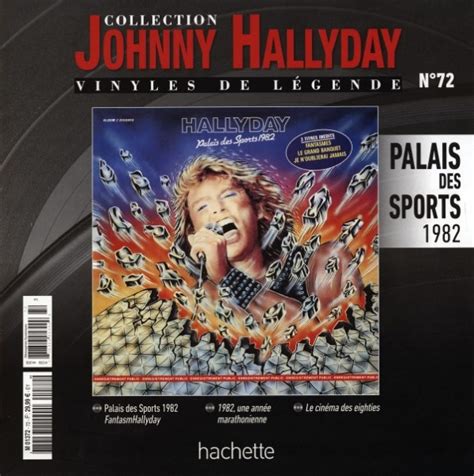 Johnny Hallyday LP Palais Des Sports 1982 Hachette M 0 1372 72 F