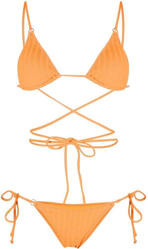 Bikini Lovers Olivia Side Tie Bikini Shopstyle Two Piece Swimsuits