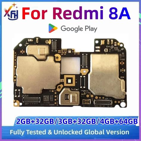 Xifehhe Original Unlocked Motherboard For Xiaomi Redmi 8a Logic Circuit