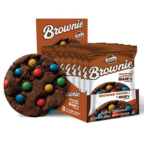 Candy Brownie Round Made With Hersheys® Chocolate Chips 8 Count